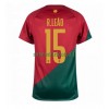 Maillot de Supporter Portugal Rafael Leao 15 Domicile Coupe du Monde 2022 Pour Homme